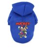 Designový zimní overal (mikina) pro malá a střední plemena psů s Disney postavičkami (Motiv 1 Mickey mouse, Velikost L)
