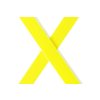 Flexi Giant Neon pásek, černá/neon žlutá (M: délka 8 m, do 25 kg)