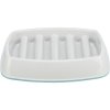 Miska k pomalému krmení, design mříž, 0,25l/21 ×14 cm, plast/TPR, šedá