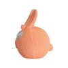 Oranžový míč zajíček se zvukem 5 cm, latex, HipHop