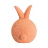Oranžový míč zajíček se zvukem 5 cm, latex, HipHop
