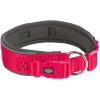 PREMIUM obojek extra široký, fuchsia/grafit (Velikost obojku PREMIUM extra široký L-XL: 53-62 cm/50 mm)