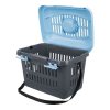 Transportní box MIDI CAPRI 44x33x32cm max.do 5kg TRIXIE, - modro/šedá