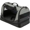 Transportní taška-pelíšek HOLLY 50x30x30 cm nylon,černo/šedá (max 15kg)