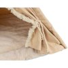 Teepee BOHO s polštářem, 55 x 65 x 55 cm, bavlna, béžová