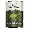 Canagan Dog konzerva - Kuře a Divočák 400 g