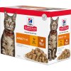 Hill's Science Plan Feline Adult kapsička Chicken+Turkey 12 x 85 g