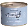Louie konzerva pro kočky rybí s kuřecím, s rýží a taurinem 200g