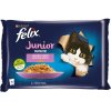 Felix Fantastic Junior kapsička masové kousky v želé (Multipack 4 x 85 g)