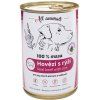 ALL ANIMALS konzerva pro psy hovězí mleté s rýží 400 g