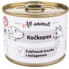 ALL ANIMALS Kočkopes konzerva zvěřinové kousky s kolagenem 200g