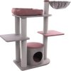 Škrabadlo Roselle Starla Flamingo 119x42,5x104 cm šedé