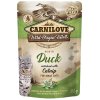Carnilove Cat kapsička Rich in Duck Enriched with Catnip 85 g