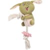 Hračka provaz+plyš Dadi Koala 25,5 cm zelená Flamingo