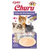 Inaba Churu cat snack Kuře s krevetovou příchutí 4x14 g