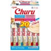 Inaba Churu cat snack tuňák mořské plody multipack 20x14 g