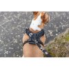 FlexMesh Premium postroj, široký střih, černá (Velikost postroje Premium FlexMesh L: 63-92 cm/ 25 mm)