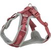 FlexMesh Premium postroj, široký střih, sangria (Velikost postroje Premium FlexMesh L: 63-92 cm/ 25 mm)