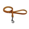 Vodítka z maštěné kůže ZUBR - Přírodní (14 mm / 120 cm)