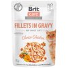 Brit Care Cat kapsička Fillets in Gravy Choice Chicken 85 g