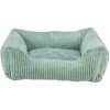 Vital Bed JONNA ortopedický obdélníkový pelech, manšestrový plyš, šalvějová (Velikost obdélníkového pelechu JONNA 120 x 80 cm)
