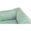 Vital Bed JONNA ortopedický obdélníkový pelech, manšestrový plyš, šalvějová (Velikost obdélníkového pelechu JONNA 120 x 80 cm)