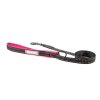 Aminela jednoduché vodítko nepodšité Sport & City 20mm/150cm, malinová