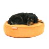 Kulatý pelíšek Aminela Full comfort 50/12cm oranžová