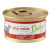 Almo Nature Daily Menu WET CAT - Kousky s hovězím 85 g