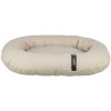 CityStyle Vital Bed HOME Edition, ortopedické oválné lůžko s okrajem, krémová (Velikost ortopedického lůžka CityStyle 115 x 90 cm)