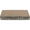 Škrabací karton LEO, vlnovka s catnipem, 44 x 6 x 25 cm, 2 ks, leopardí