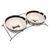 Set keramických misek se stojánkem (Velikost setu keramických misek se stojánkem 2 × 2,6 l/ ø 25 cm/ 54 × 12 × 24 cm)
