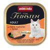 Vom Feinsten CORE kuřecí, losos filet + špenát pro kočky 100 g