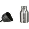 Láhev kovová s plastovou miskou 300 ml