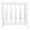 Posuvná bariéra pro psy 65-108 x 61 x 31 bílá