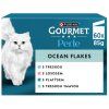 Gourmet Perle Cat kapsička Multipack losos, treska, platýz 60 x 85 g