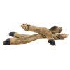 Srnčí noha s kožešinou - 1 ks / 30 cm