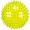 Ježatý míček, pevný plast (TPR) (Velikost míčku ø 12 cm, barva limetková)