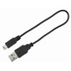 Flash USB svítící obojek XS-XL 70 cm / 10 mm, - červená