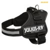 Julius-K9 silový postroj 2/L-XL 71-96 cm/50 mm, - černý