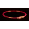 Flash light ring USB, blikací obojek, vícebarevný (RP 2,10 Kč) (Velikost svítícího kroužku L-XL: 65 cm/ ø 8 mm)