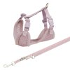 JUNIOR SOFT postroj s vodítkem pro štěňata, šeříková (Velikost JUNIOR SOFT postroje s vodítkem M-L: 36-50 cm/10 mm, 2,00 m)