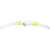Flash light ring USB, blikací obojek, zelená (RP 2,10 Kč) (Velikost svítícího kroužku L-XL: 65 cm/ ø 8 mm)