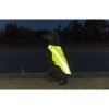 Bezpečnostní vesta, reflexní, neon žlutá (Velikost bezpečnostní vesty, reflex, neon žlutá L-60cm,hruď:62-96cm)