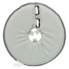 Ochranný měkký límec "disk", polyester/pěna, šedá (Velikost ochranného límce M: obvod krku: 38-42 cm/ 21,5 cm)