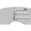 Ochranný měkký límec "disk", L-XL: 53-56 cm/27 cm, polyester/pěna, šedá