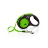 Flexi New Neon M pásek 5 m, max.25 kg, green