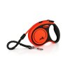 Flexi Xtreme XS pásek 3 m, max. 15 kg, černá/oranžová