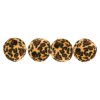 Míčky leopardí motiv 4cm (4 ks)