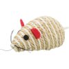 Myš se štěrchacími kuličkami uvnitř, sisal 10 cm